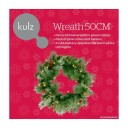 KULZ JULEKRANS MED LED-LYS 50 CM 