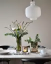 Hadeland Glassverk Sine Vase H29,5 cm Kakao