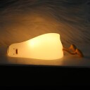 Forever Light Silikon Nattlampe LED - Lazy Duck