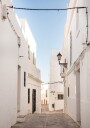 The White town of Vejer de La Frontera Plakat / 30x40cm