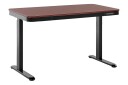 Farhan Skrivebord 60x120 cMørkt tre/Svart