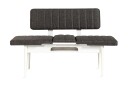 Idehult Benk 85 cm   Hvit / Antrasitt