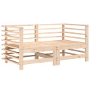  Utendørs hjørnesofaer 2 stk heltre furu 825632