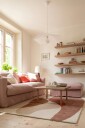 Decotique Tulip Ullteppe 250x350 cm Dusty Pink
