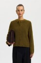 Selected Women   Kofte slfLulu New LS Knit Cardigan   Natur