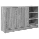  Servantskap grå sonoma 90x29x55 cm konstruert tre 8721102815492