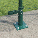  Gjerde med innlegg. grønn 1.4 x 50 m PVC belagt stål