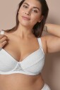 Ellos Plus Collection Polstre spile BH Brielle i blonder Hvit