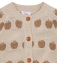 Hust and Claire Cardigan   Strikk   Bambus   HCCuno   Varm Sand   Hust and Claire   2 år 92   Cardigan   Beige