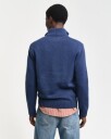Bomullsgenser med half-zip DK JEANSBLUE MELANGE S