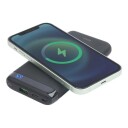 Deltaco 10000 mAh Magnetisk Trådløs Powerbank Svart med USB-C