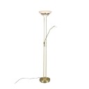 Trio Lighting Orson gulvlampe messing