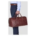 Howard London Weekend Bag Victor - Brown - ONE SIZE