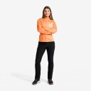 Revolutionrace Dame Overdeler Fleece & midlayers Evolution Half zip Stretch Fleece Dame Copper Tan S