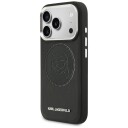 Karl Lagerfeld Mobildeksel for iPhone 17 Pro med MagSafe - Svart