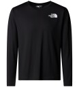 The North Face 24/7 Langermet T-skjorte Barn Svart 130-141