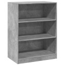  Garderobe betonggrå 77x48x102 cm konstruert tre 8721012497269