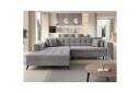 Hjørnesofa Eltap Solange 292x196x84 cm   Omega 02 Grå Venstre