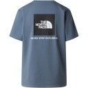 The North Face W Evolution Box Nse Relaxed Short Sleeve Granite Grey M