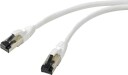 Renkforce RF 7106494 Cat8.1 S/FTP RJ45 patchkabel hvit 3 m