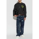 Diesel Herre Gensere & Hettegensere Svart 2XL,