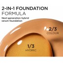 Clarins Double Serum Foundation M4N - Hybrid Stiftelse med Glød 30ml