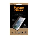PanzerGlass AntiBakteriell Skjermbeskytter for Samsung Galaxy S22 Ultra - Edge-to-Edge, Case-Friendly, Svart