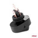 Amio Bryter/Vippebryter I Ellips Med Lys 12V/24V Amio 03089