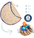 play&go  Lekeunderlag Outdoor 2-i-1 Sea ⌀ 140 cm