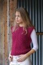 Garnius WENA VEST Mørk rosa