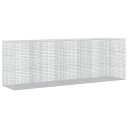 vidaXL Gabion med 3,5 mm Tråd og 5x5 cm Nett 450x100x150 cm