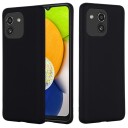INCOVER Samsung Galaxy A03 Liquid Silikon Deksel - Svart