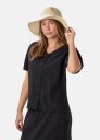 Savannah Crinkle Blouse W