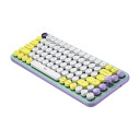 Logitech POP Keys Mekanisk Tastatur Trådløs - Daydream Mint - Nordisk