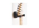 K&M 16250 Guitar Wall Mount, Svart Thick Rubber Covered Support Arms