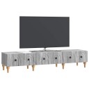  TV skap med skuff Grå sonoma 147 x 34,5 x 30 cm Konstruert tre