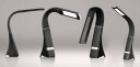 Leselampe Homeline Aurora Svart Led Oppladbar