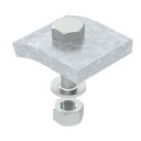 10 par Klemvinkel 60x50 Med sekskantskrue h=5 mm KWS 5 FT varmgalvanisert HDG