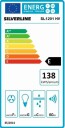 Silverline Sl 1201 Vegghengt Kjøkkenvifte 60cm Hvit