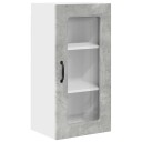  Kjøkkenskap med hylle Betonggrå 40 x 31 x 80 cm Konstruert tre