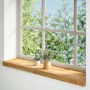  2 Stk Lysebrun 80x20x2cm Heltre Eik