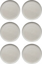 Scandi Living Sandsbro middagstallerken offwhite Ø26 cm 6 pk
