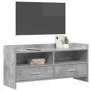  TV skap 100 x 33 x 47 cm Betonggrå Konstruert tre