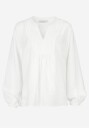 Freequent Vevet bluse med rynkedetaljer
