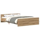  Sengeramme uten madrass artisan eik 140x190 cm konstruert tre 3328779