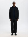 Selected Slhtate Heavy Twill Overshirt Ls Noos - Black - S