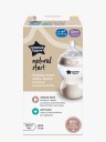 Tommee Tippee Natural Start Tåteflaske 260 ml White