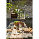 Gustav Ovland Belona duk 140x250 Beige / Vass