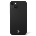 Mercedes Silikone Line Deksel til iPhone 14 Plus 6,7" Svart
