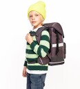 Jeune Premier Skolesekk Space Inntrengere OneSize Skolesekk Grå